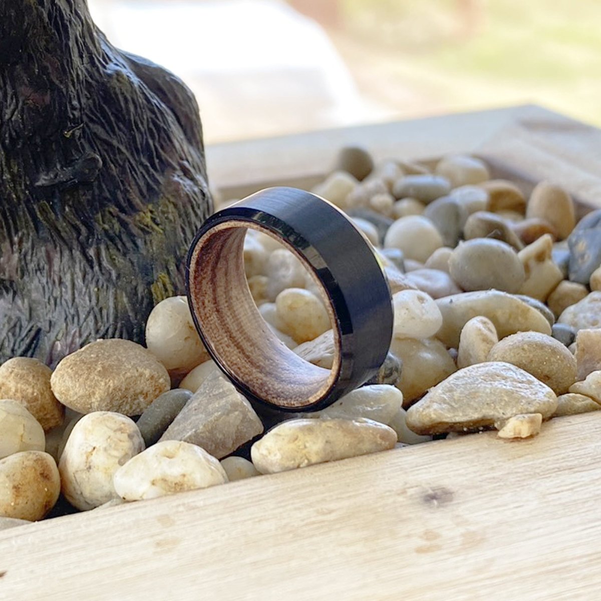 GOBLIN — display shot — men's tungsten carbide wedding ring | Aydins Jewelry
