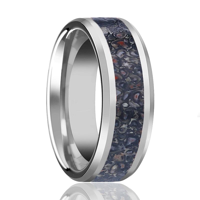 DRACARYS Tungsten Carbide men's wedding band, image 1