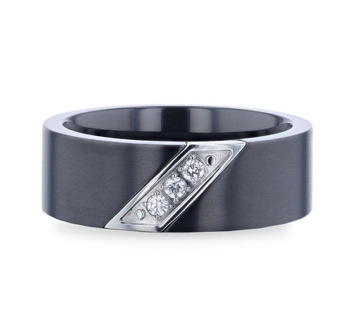 JAGUAR Titanium men's wedding band, image 3