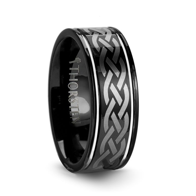 KILDARE Tungsten Carbide men's wedding band, image 1