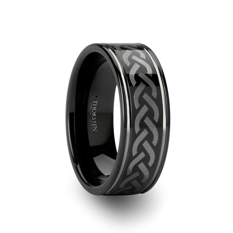 KILMORE Tungsten Carbide men's wedding band, image 2