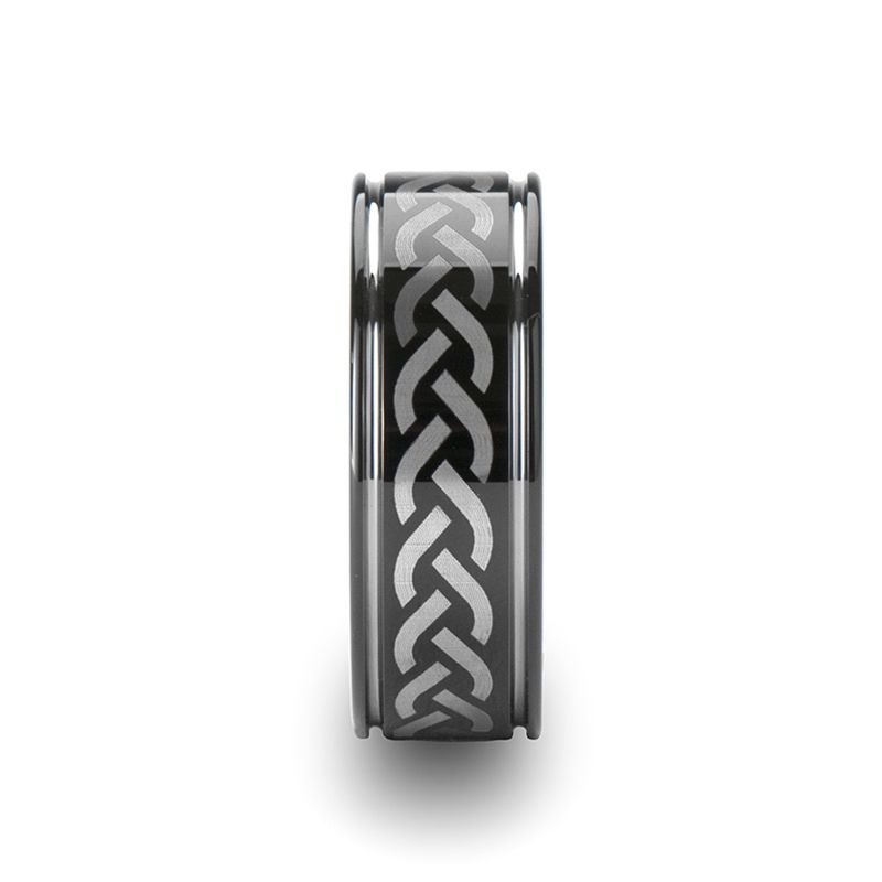 KILMORE Tungsten Carbide men's wedding band, image 1