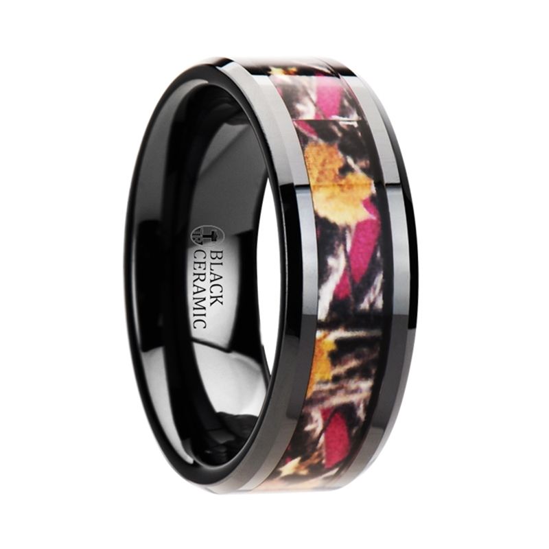 LAUREL Ceramic men's wedding band, image 3