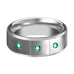 LEVI Tungsten Carbide men's wedding band, image 2
