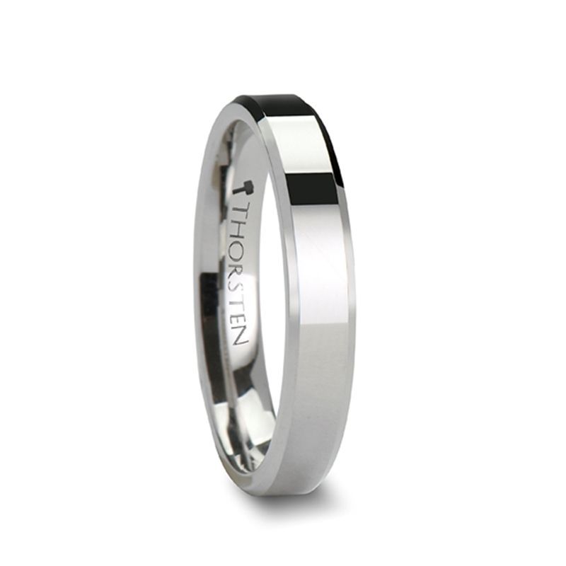 LINCOLN Tungsten Carbide men's wedding band, image 1