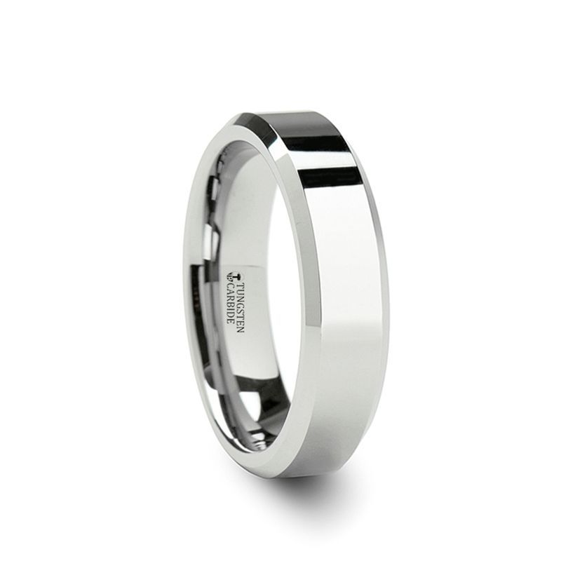 LINCOLN Tungsten Carbide men's wedding band, image 3