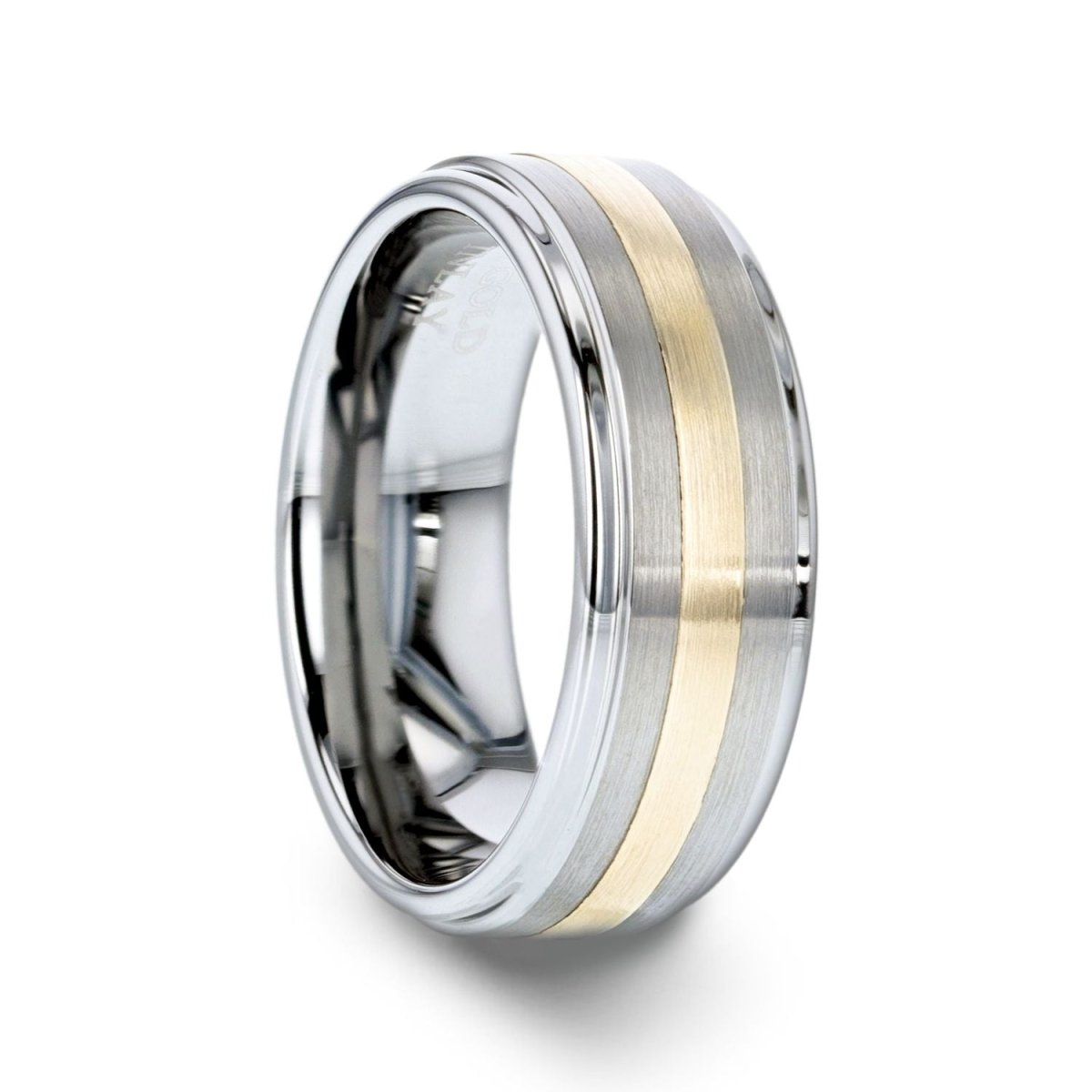 LONDON Tungsten Carbide men's wedding band, image 1
