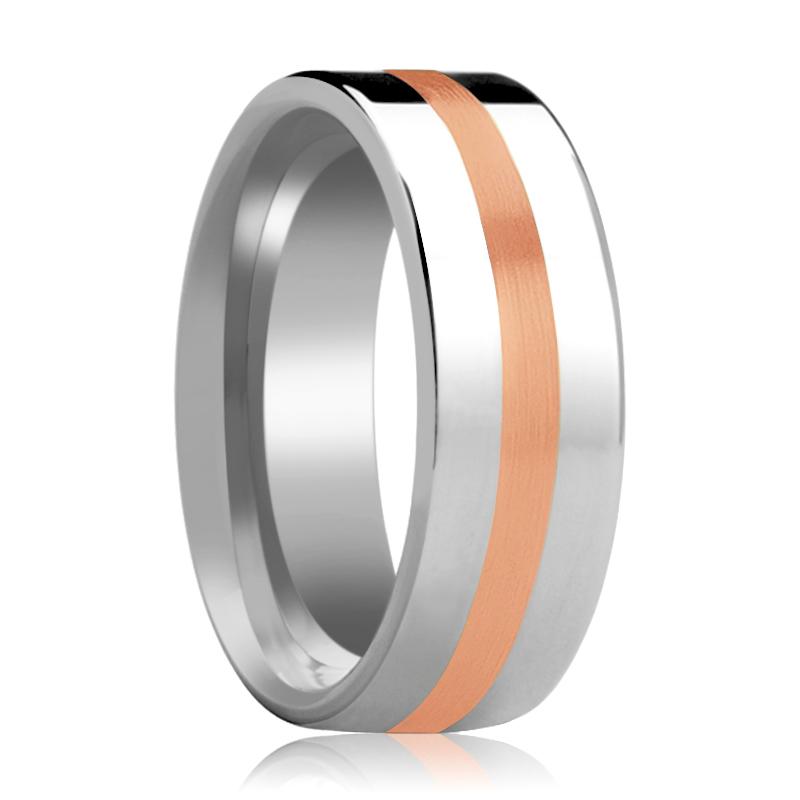CERBERUS Tungsten Carbide men's wedding band, image 1