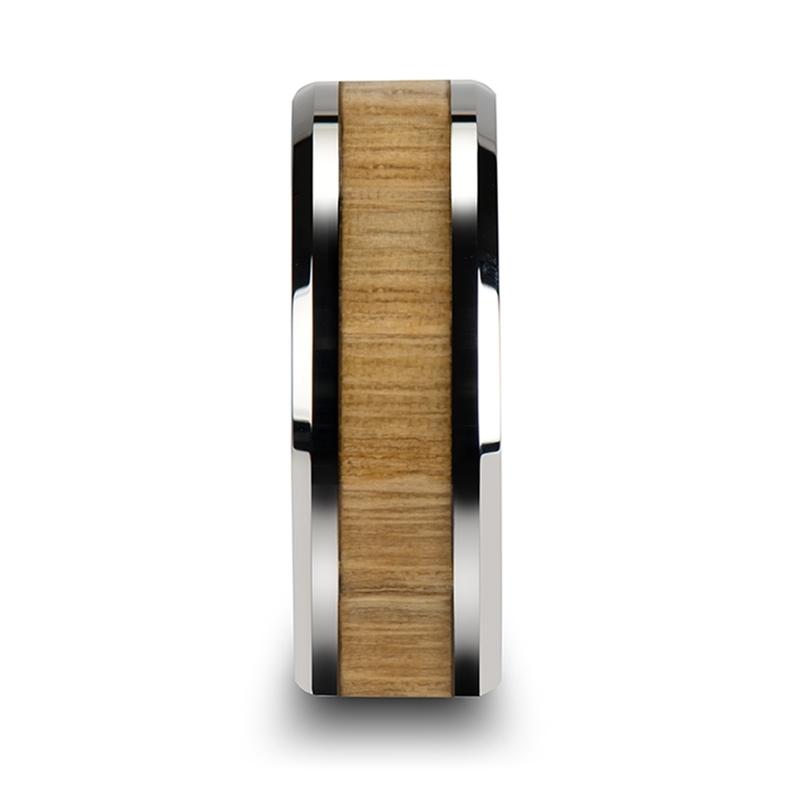 SAMARA Tungsten Carbide men's wedding band, image 4