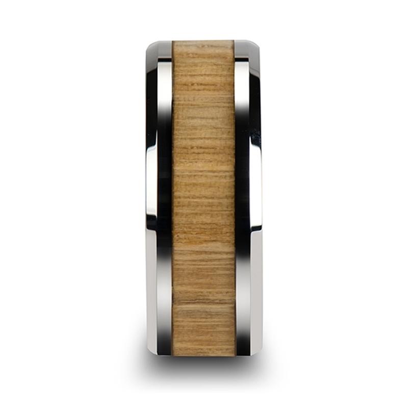 SAMARA Tungsten Carbide men's wedding band, image 5