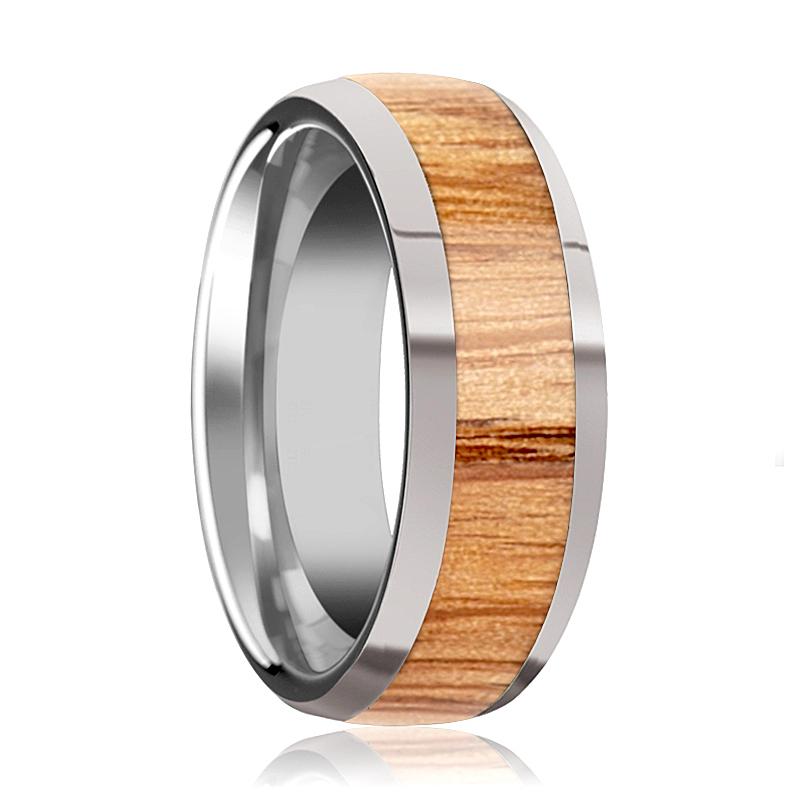 CINDER Tungsten Carbide men's wedding band, image 1