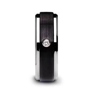 MONARCH Ceramic men's wedding band, image 4
