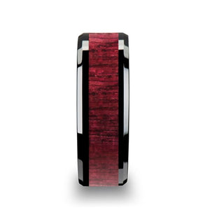 MORADO Black Ceramic men's wedding band, image 3