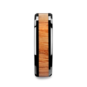 OBLIVION Black Ceramic men's wedding band, image 3