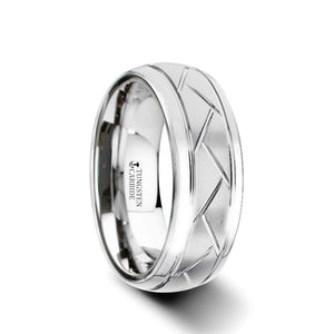 OCTAVIAN Tungsten Carbide men's wedding band, image 2
