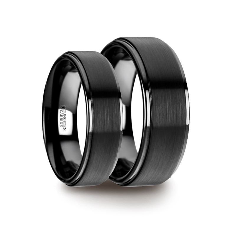 ORION Tungsten Carbide men's wedding band, image 5