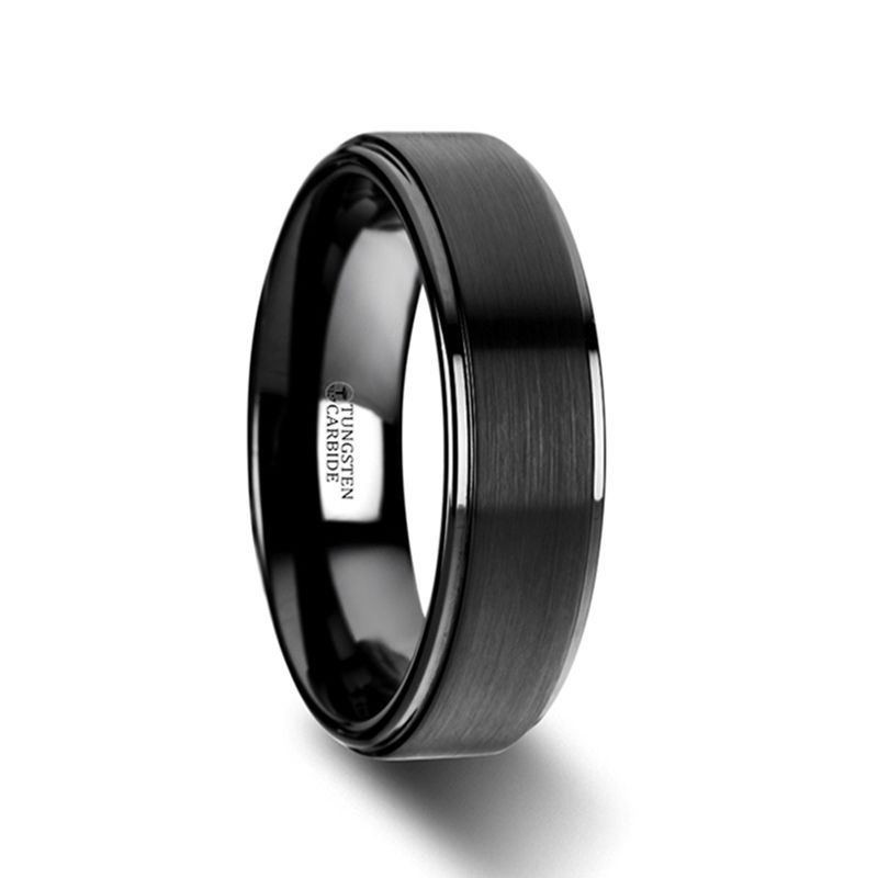 ORION Tungsten Carbide men's wedding band, image 1