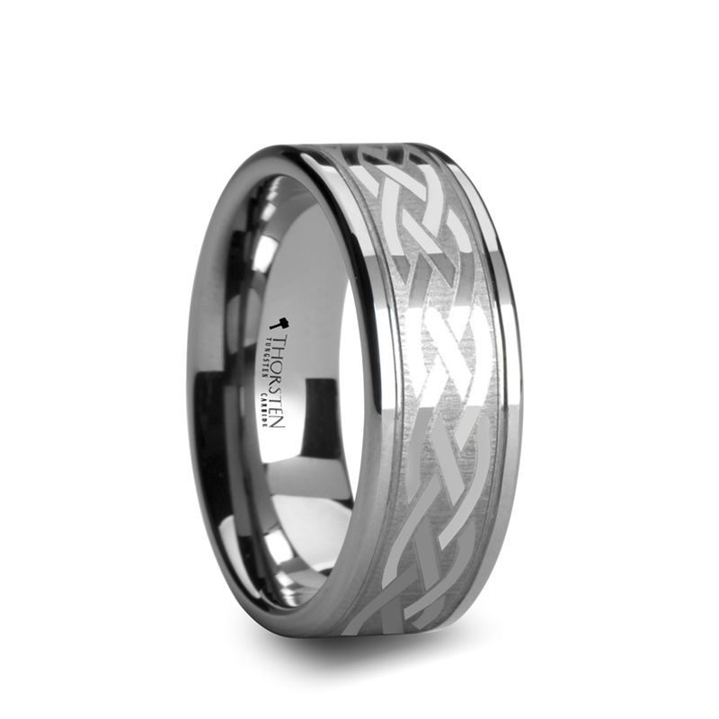 PAETUS Tungsten Carbide men's wedding band, image 1