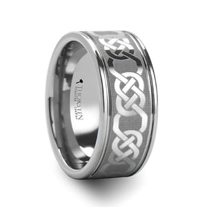 PALATINE Tungsten Carbide men's wedding band, image 5