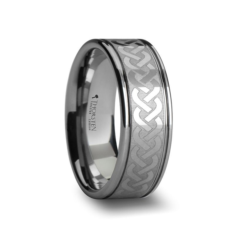 PALLAS Tungsten Carbide men's wedding band, image 4