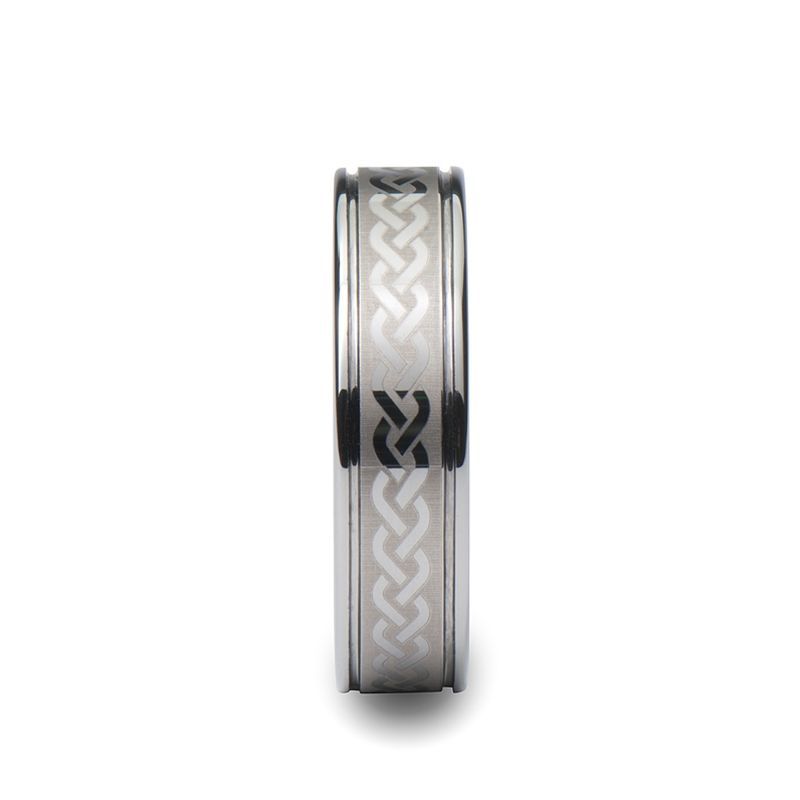 PALLAS Tungsten Carbide men's wedding band, image 3