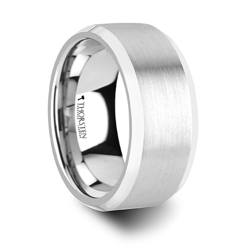 PETERSBURG Tungsten Carbide men's wedding band, image 1