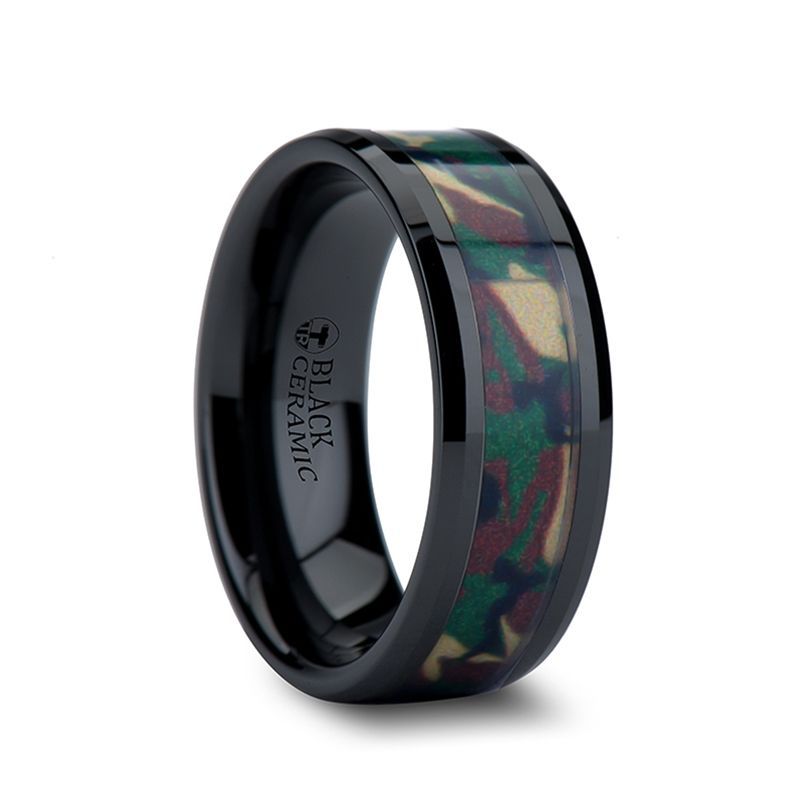 RANGER Ceramic men's wedding band, image 3