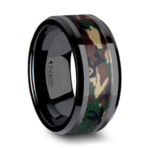 RANGER Ceramic men's wedding band, image 5