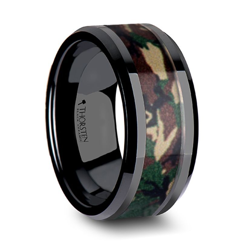 RANGER Ceramic men's wedding band, image 5