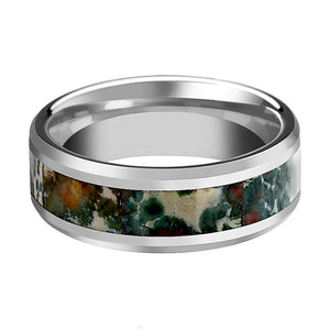 CRETACEOUS Tungsten Carbide men's wedding band, image 2
