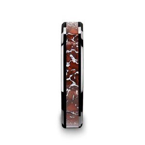 TRIASSIC Ceramic men's wedding band, image 4