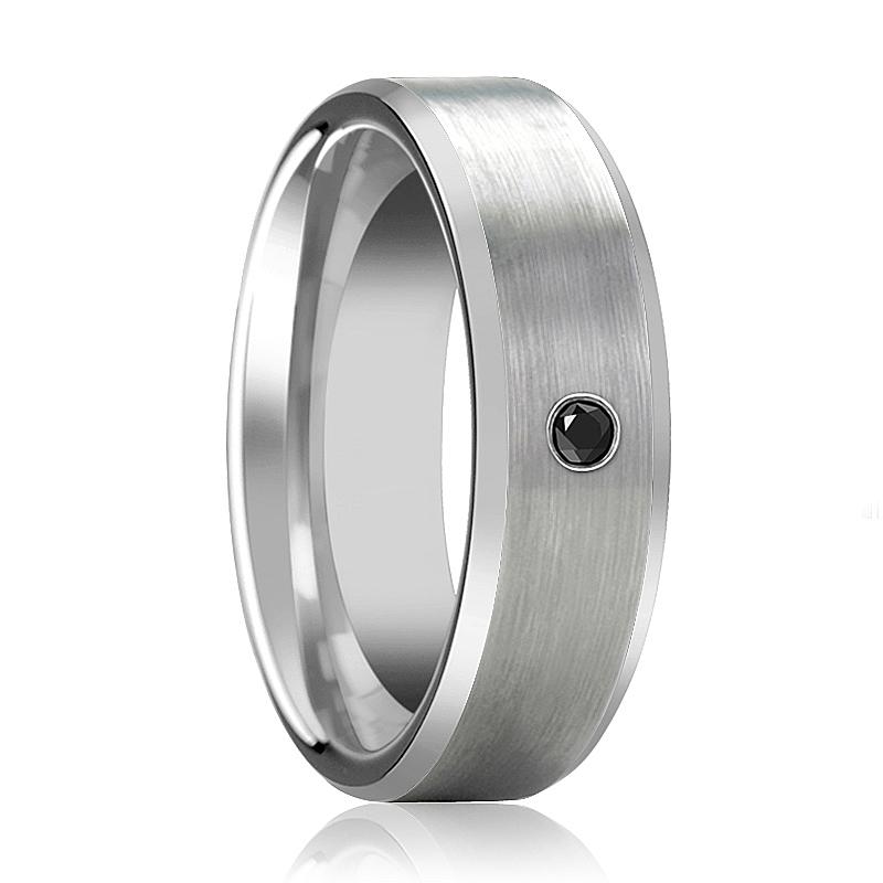 LYSANDRA Tungsten Carbide men's wedding band, image 1