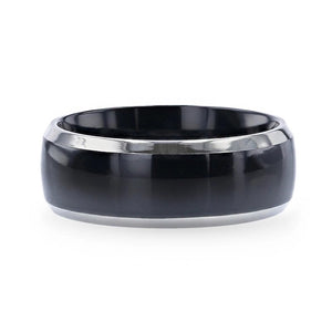 SALEEN Titanium men's wedding band, image 2