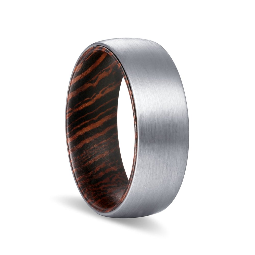 SEED — hero shot — men's tungsten carbide wedding ring | Aydins Jewelry