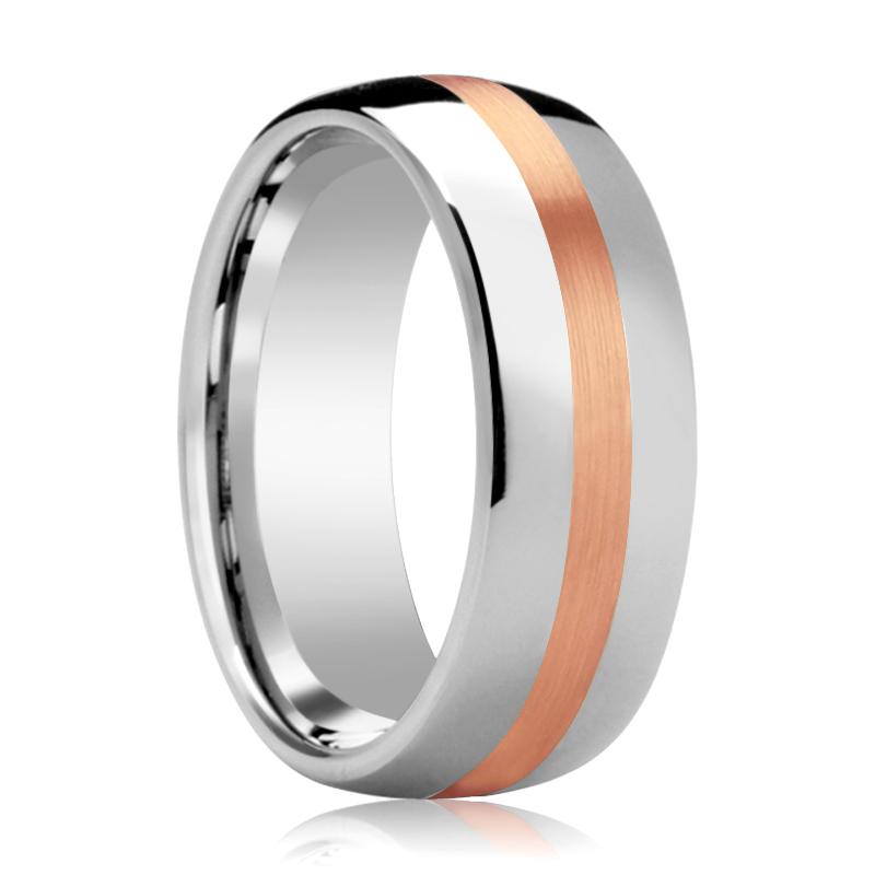 ALPHEUS Tungsten Carbide men's wedding band, image 1