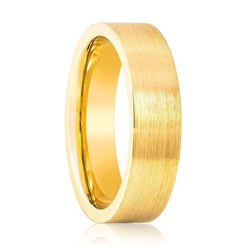 SLENDER — hero shot — men's tungsten carbide wedding ring | Aydins Jewelry
