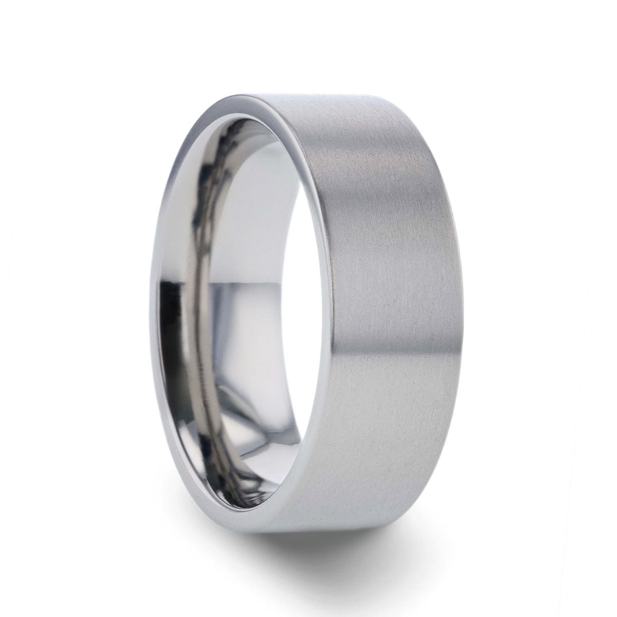 SOLAR Titanium men's wedding band, image 1