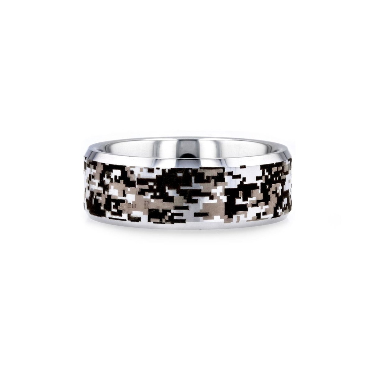 STEALTH Tungsten Carbide men's wedding band, image 3