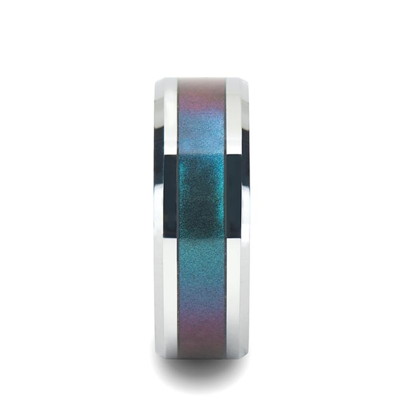 STINGRAY Tungsten Carbide men's wedding band, image 4