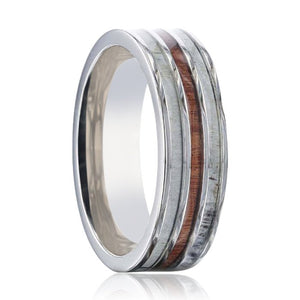 TRIPOLI Titanium men's wedding band, image 1
