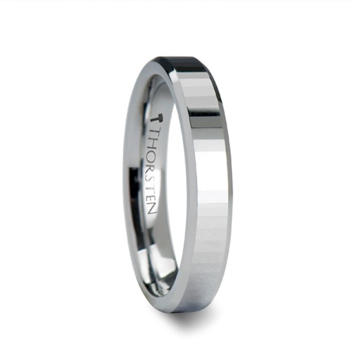TURIN Tungsten Carbide men's wedding band, image 1