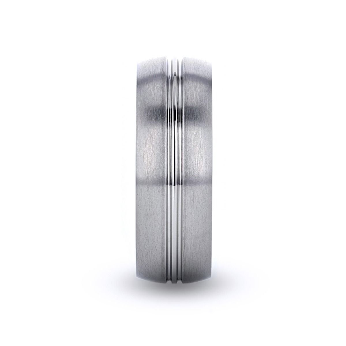 UPTON Titanium men's wedding band, image 1