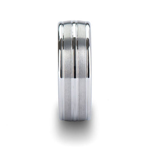 VANCOUVER Tungsten Carbide men's wedding band, image 2