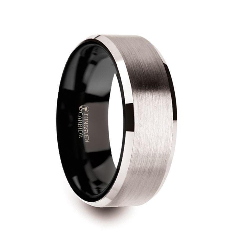 VEGA Tungsten Carbide men's wedding band, image 1