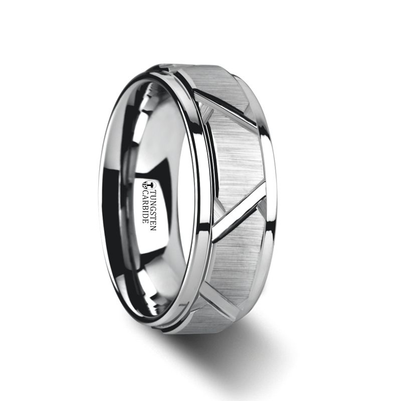 VESTIGE Tungsten Carbide men's wedding band, image 1