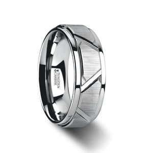 VESTIGE Tungsten Carbide men's wedding band, image 1