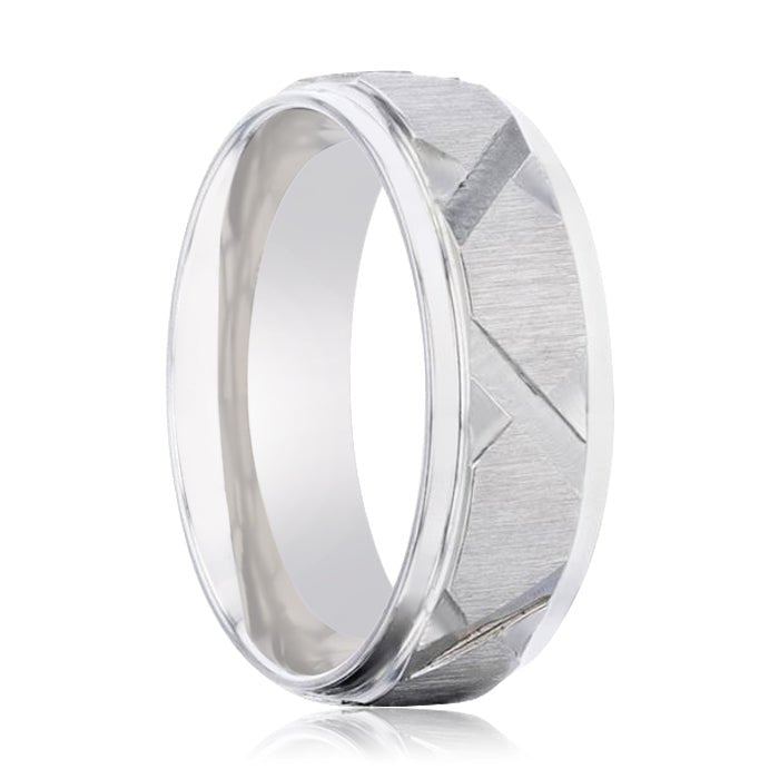 VIRAGE Titanium men's wedding band, image 1