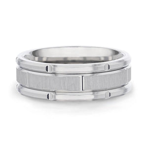 WARRICK Titanium men's wedding band, image 2