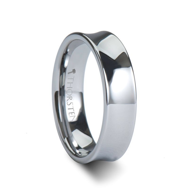 WASHINGTON Tungsten Carbide men's wedding band, image 3