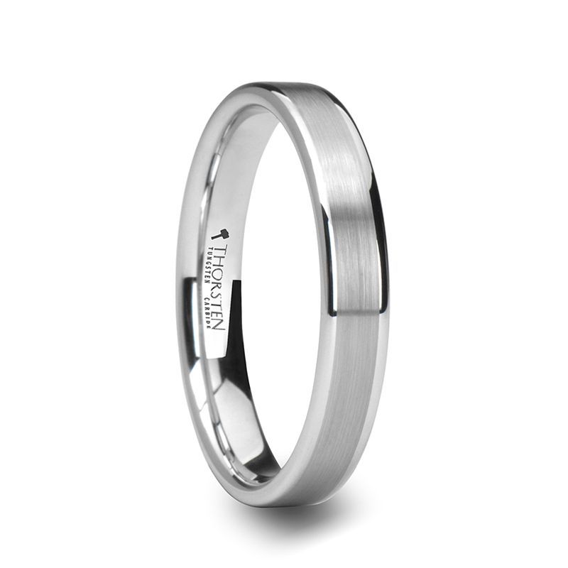 WAYNE Tungsten Carbide men's wedding band, image 1